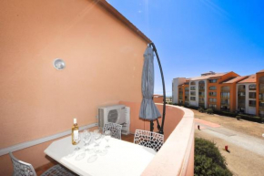 App. terrasse vue partielle mer